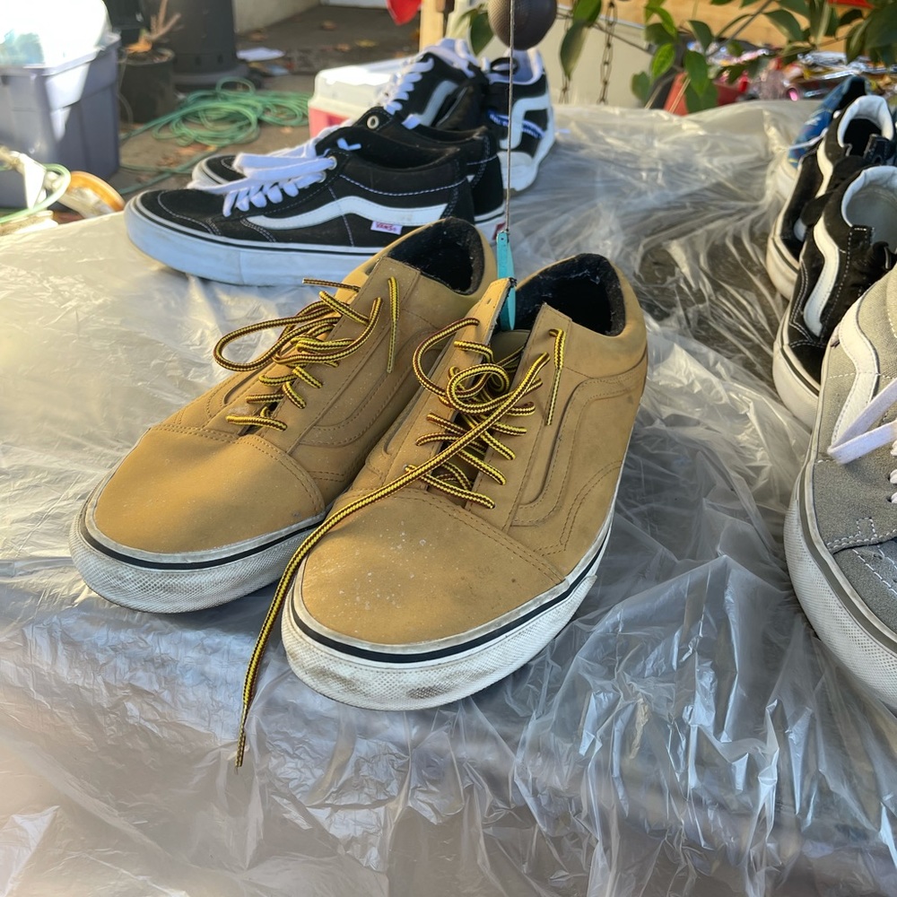 Vans Old Skool construction inspired size 10.5M